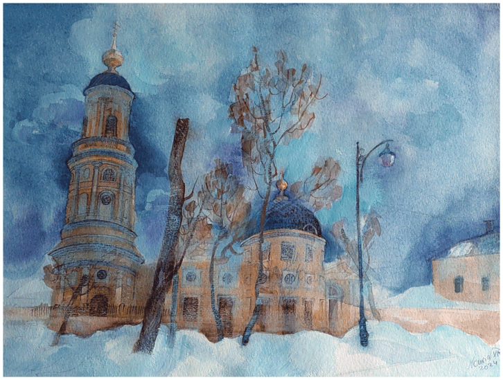 Winter in Moskau 02_NKKunst Winter in Moskau 02_NKKunst