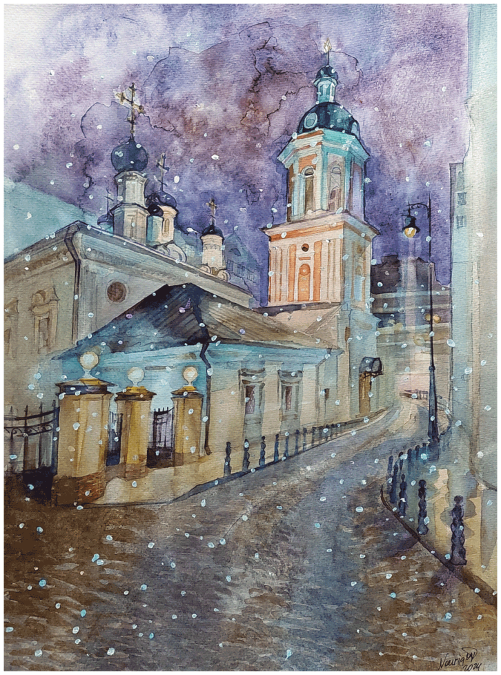 Winter in Moskau 03_NKKunst Winter in Moskau 03_NKKunst